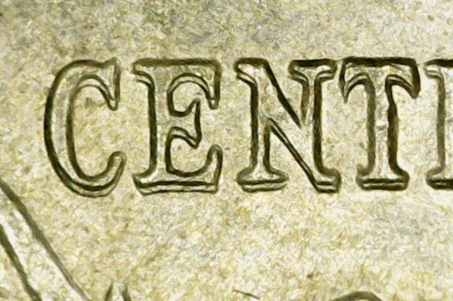 1950-Paraguay-1-Centisimo-DDO-/-DDR-Nice-Doubling.